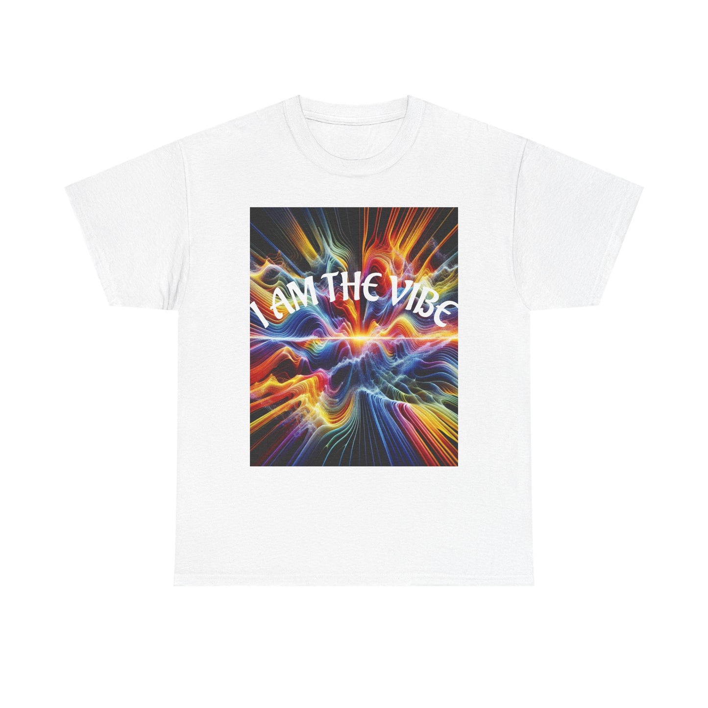 Vibrant Graphic Tee | I Am The Vibe | Unisex Cotton T-Shirt | Trendy Apparel | Gift Idea | Festival Wear | Everyday Style