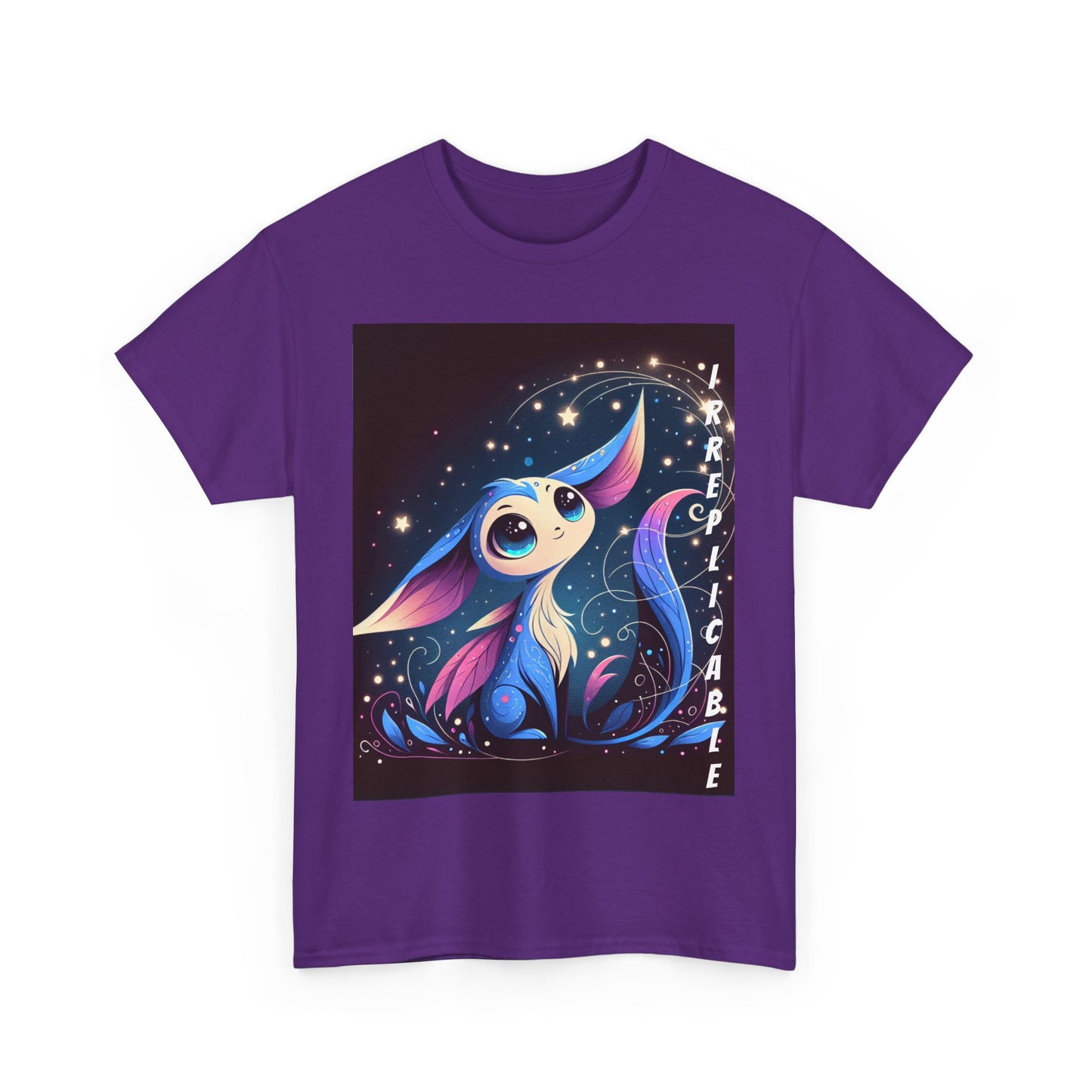 Unisex Heavy Cotton Tee - Irreplicable Starry Fantasy Design