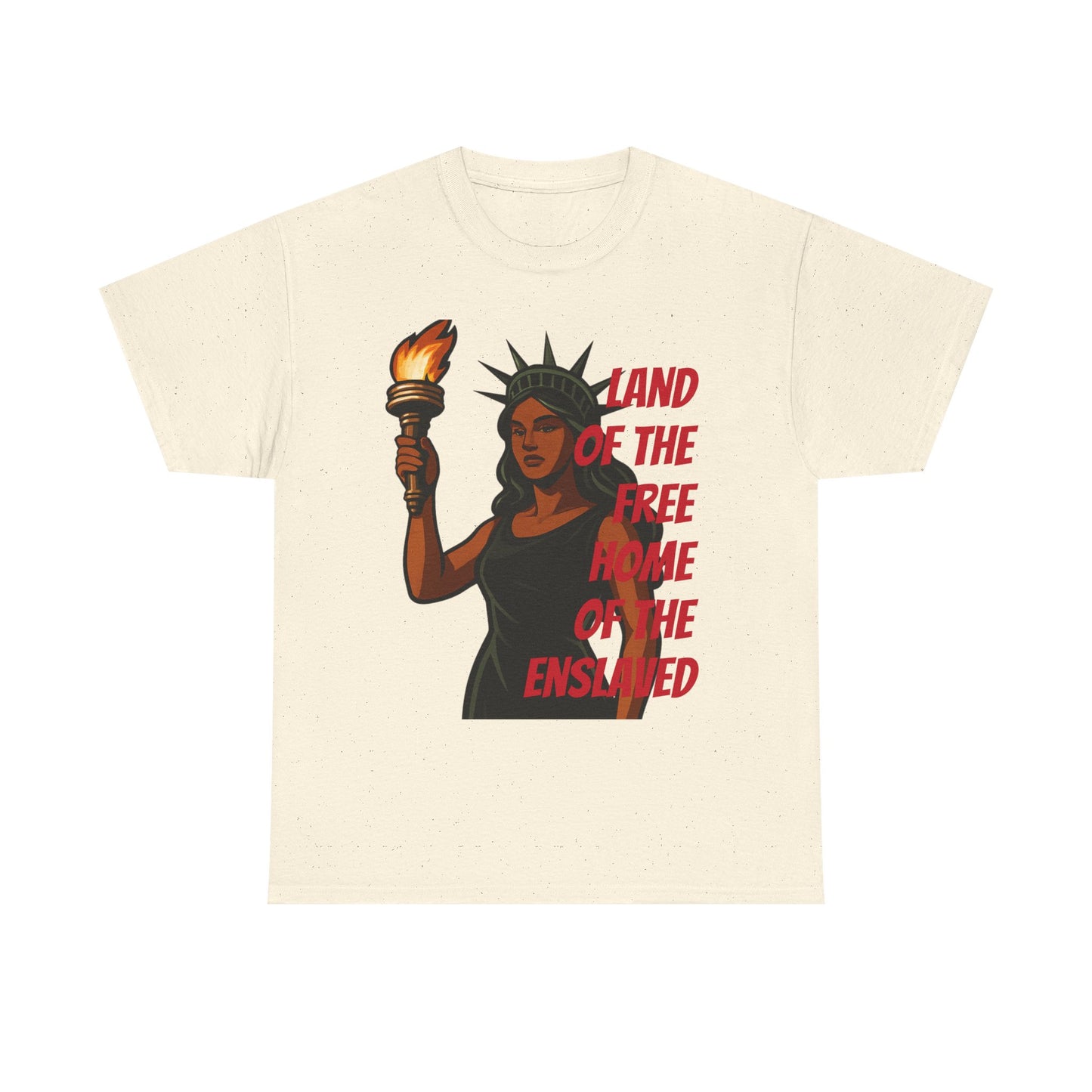 Statue of Liberty Tee, Empowerment Shirt, Unisex Cotton T-Shirt, Inclusive Fashion, Graphic T-Shirt for Freedom Lovers