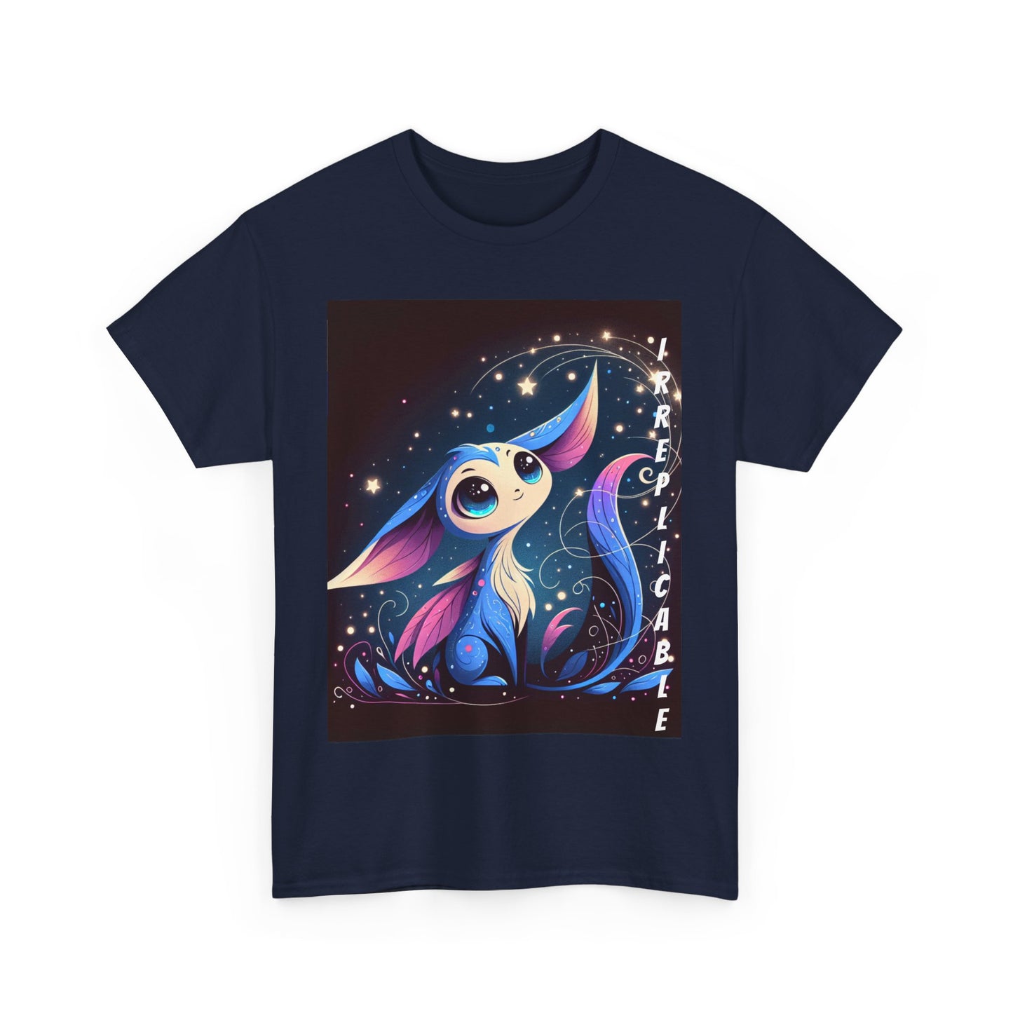 Unisex Heavy Cotton Tee - Irreplicable Starry Fantasy Design