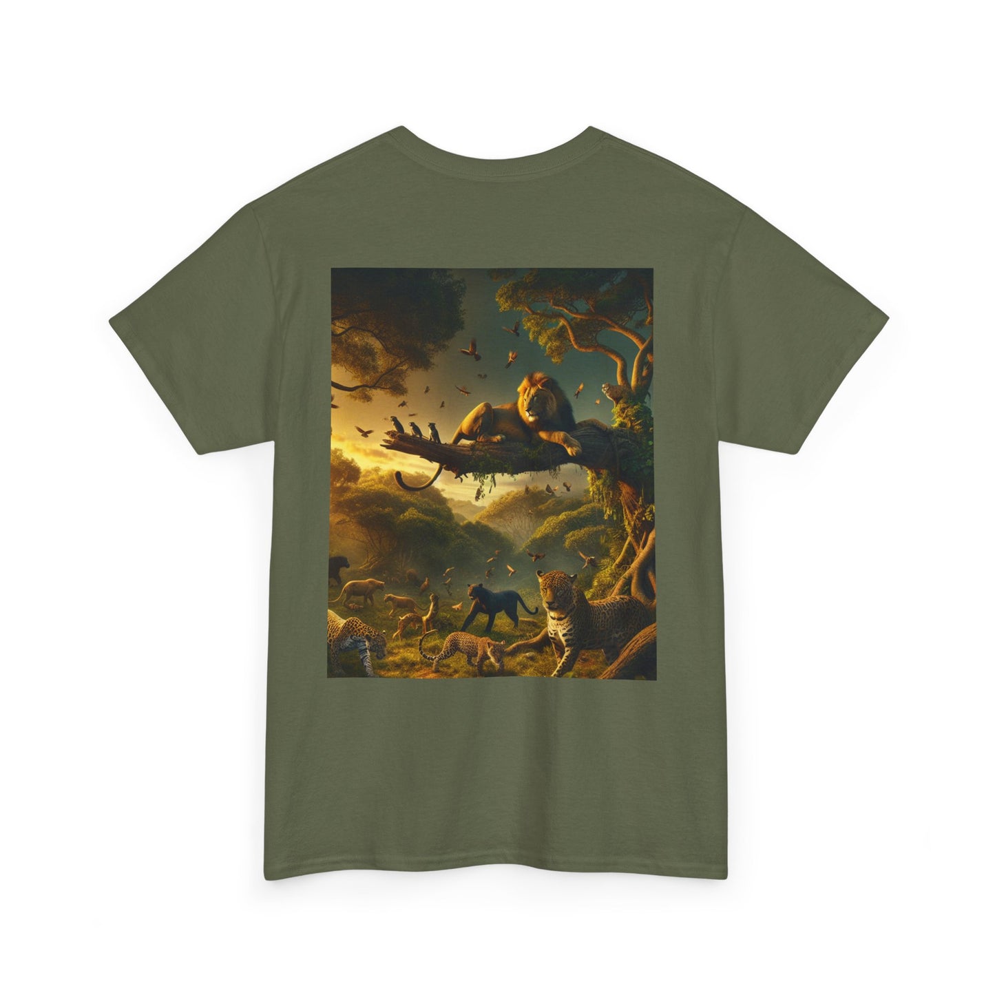 Big Cat Energy - Jungle Adventure Graphic Shirt