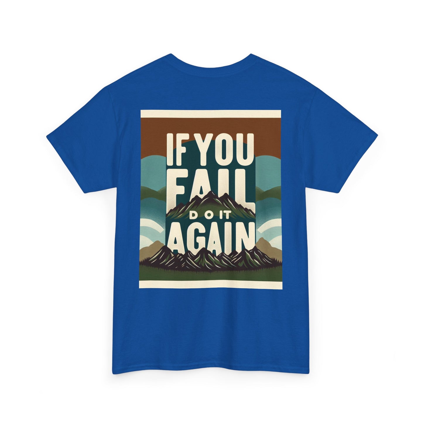 Front and back Don't try