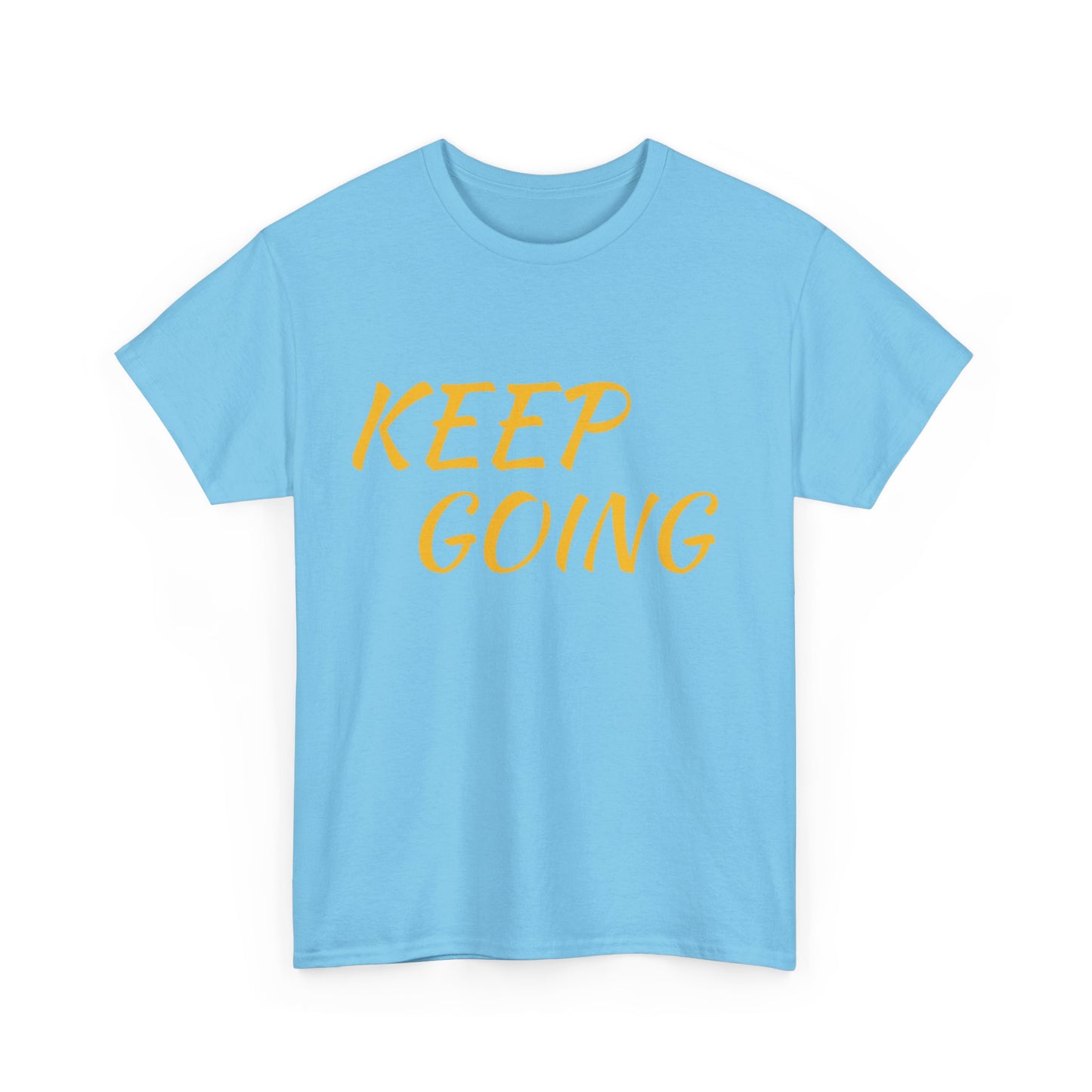 Inspiring Motivational Tee - 'Keep Going' & 'Don't Give Up'