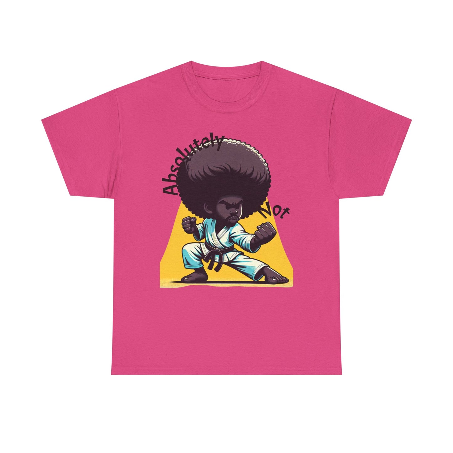 Vintage Cartoon Martial Arts Tee - Unisex Funny Shirt, Gift for Anime Lovers, Cool Casual Wear, Retro Style Clothing, Perfect for Birthdays