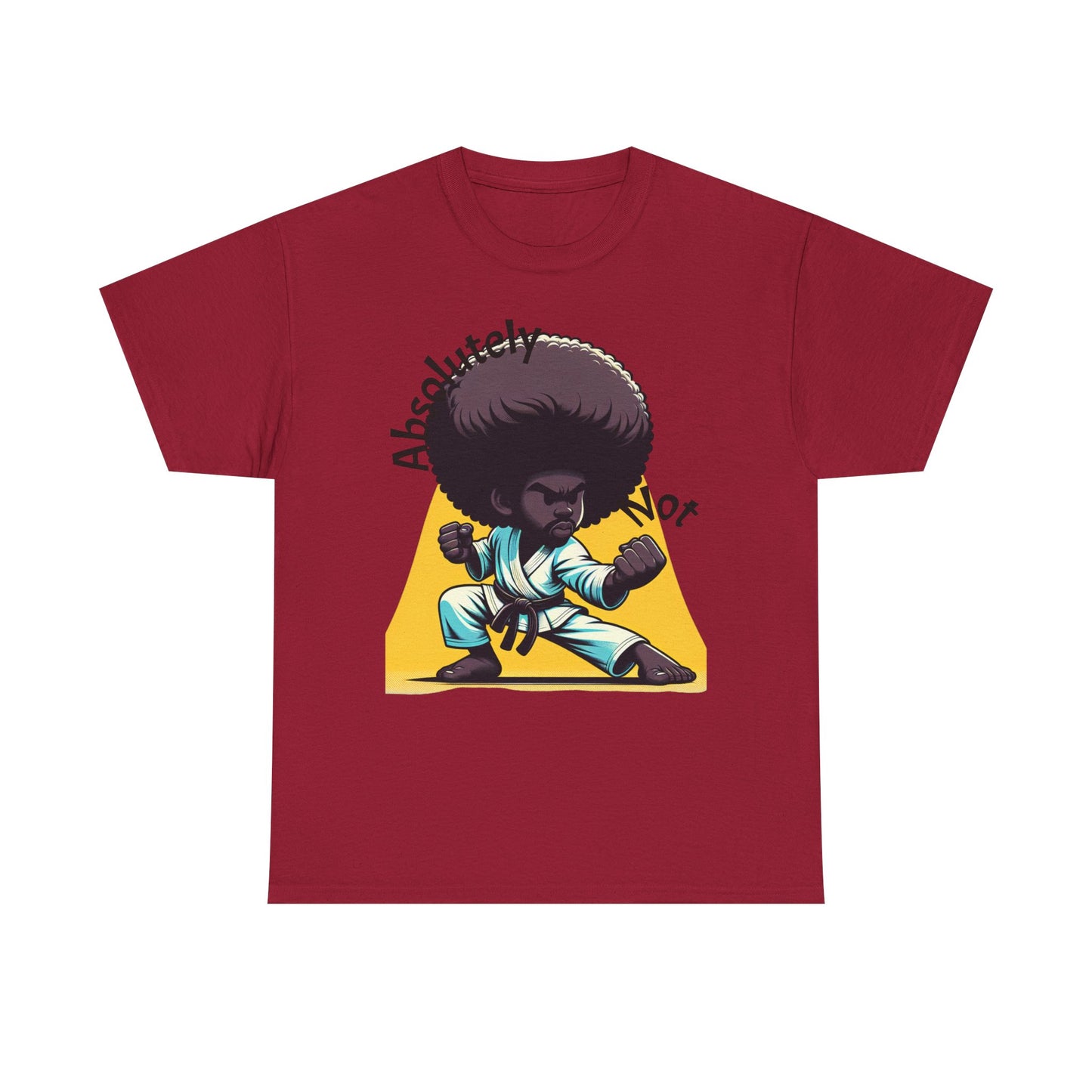 Vintage Cartoon Martial Arts Tee - Unisex Funny Shirt, Gift for Anime Lovers, Cool Casual Wear, Retro Style Clothing, Perfect for Birthdays