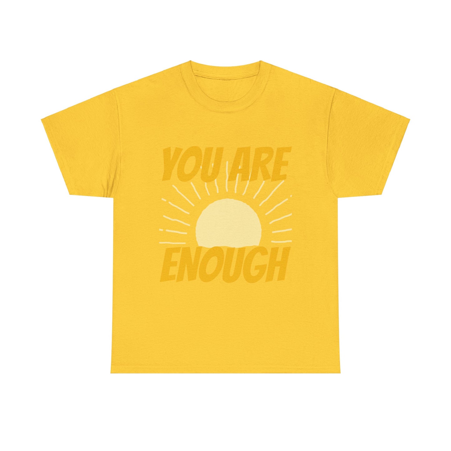 Front and back You are enough
