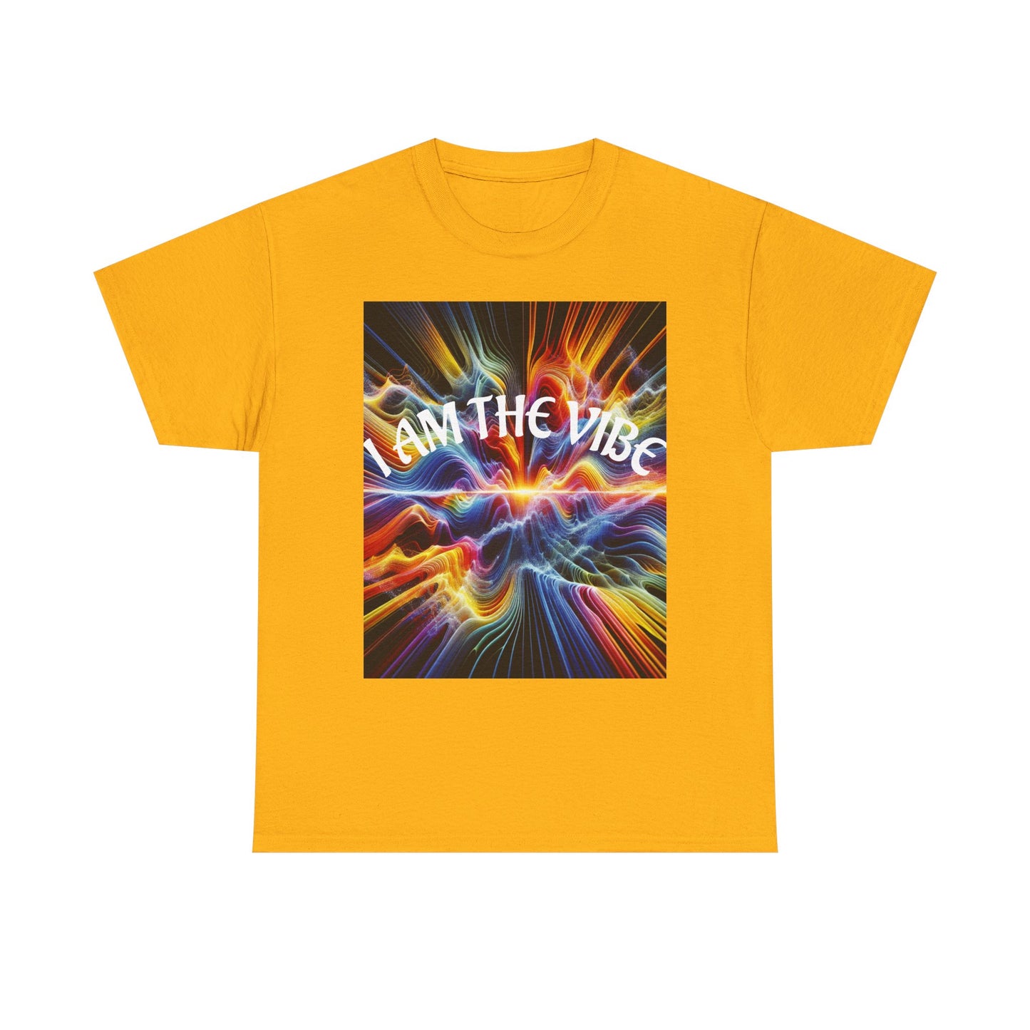 Vibrant Graphic Tee | I Am The Vibe | Unisex Cotton T-Shirt | Trendy Apparel | Gift Idea | Festival Wear | Everyday Style