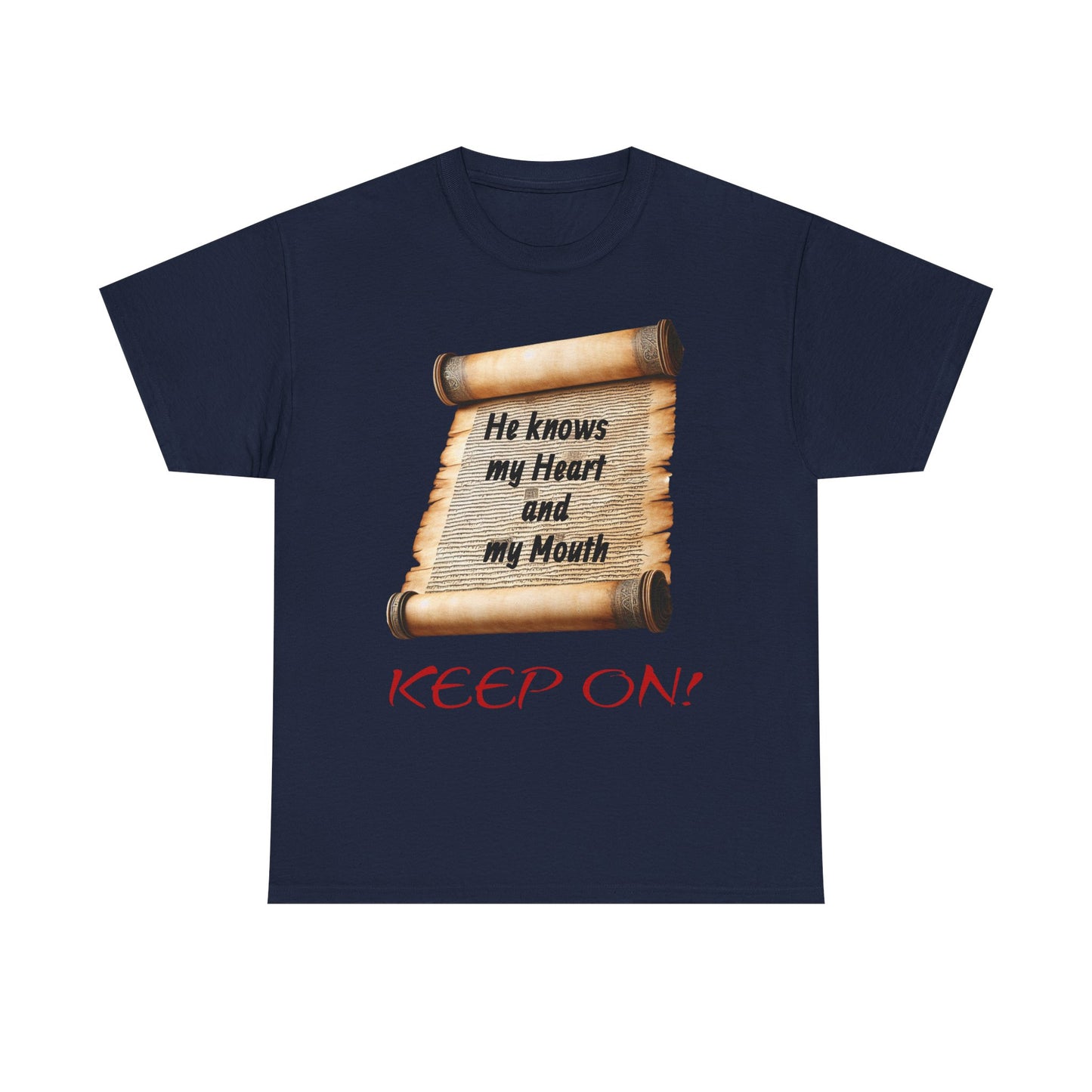 Heartfelt Unisex Tee: Spiritual Affirmation Shirt, Gifts for Him/Her, Motivational Wear, Casual Everyday Clothing, Inspirational Quotes