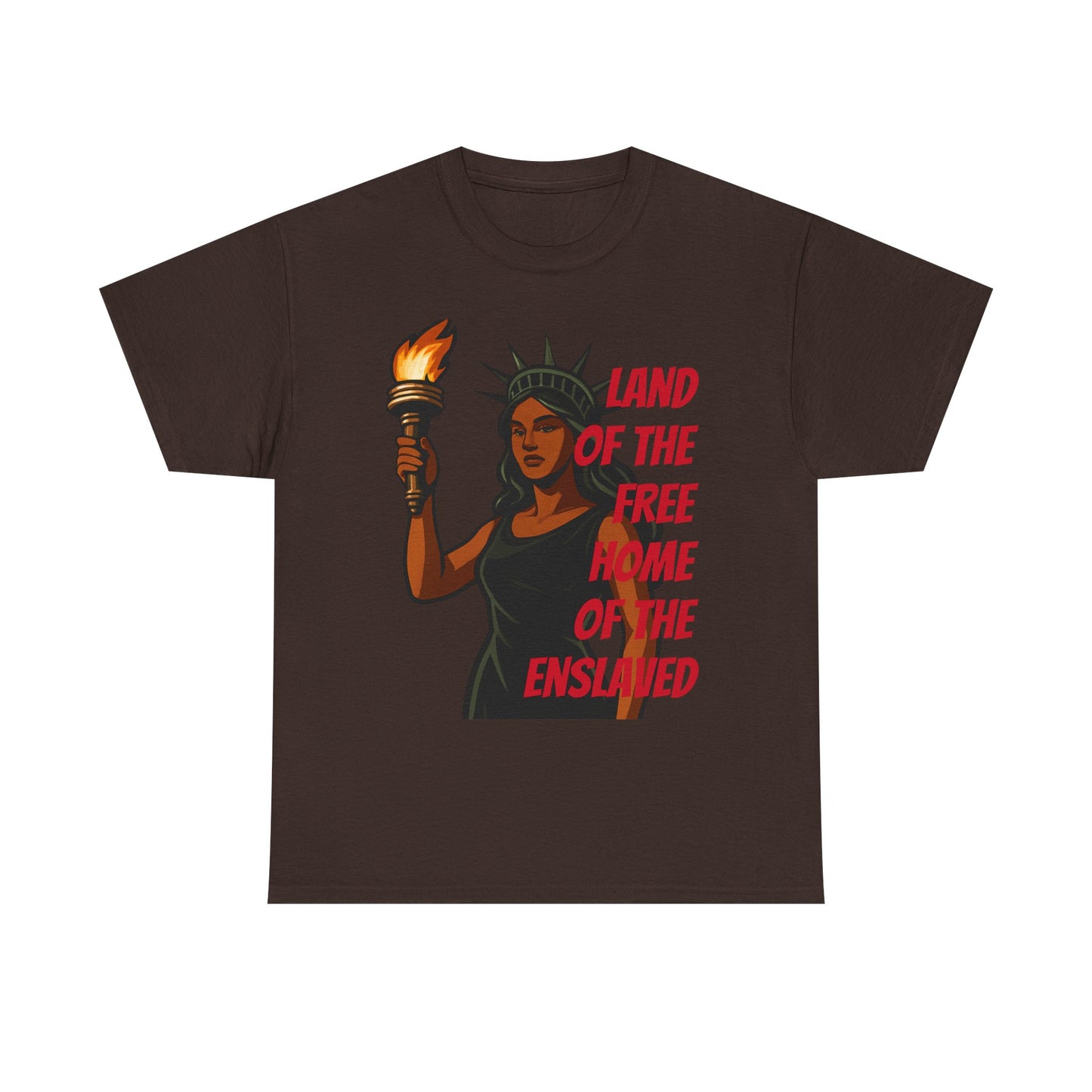 Statue of Liberty Tee, Empowerment Shirt, Unisex Cotton T-Shirt, Inclusive Fashion, Graphic T-Shirt for Freedom Lovers