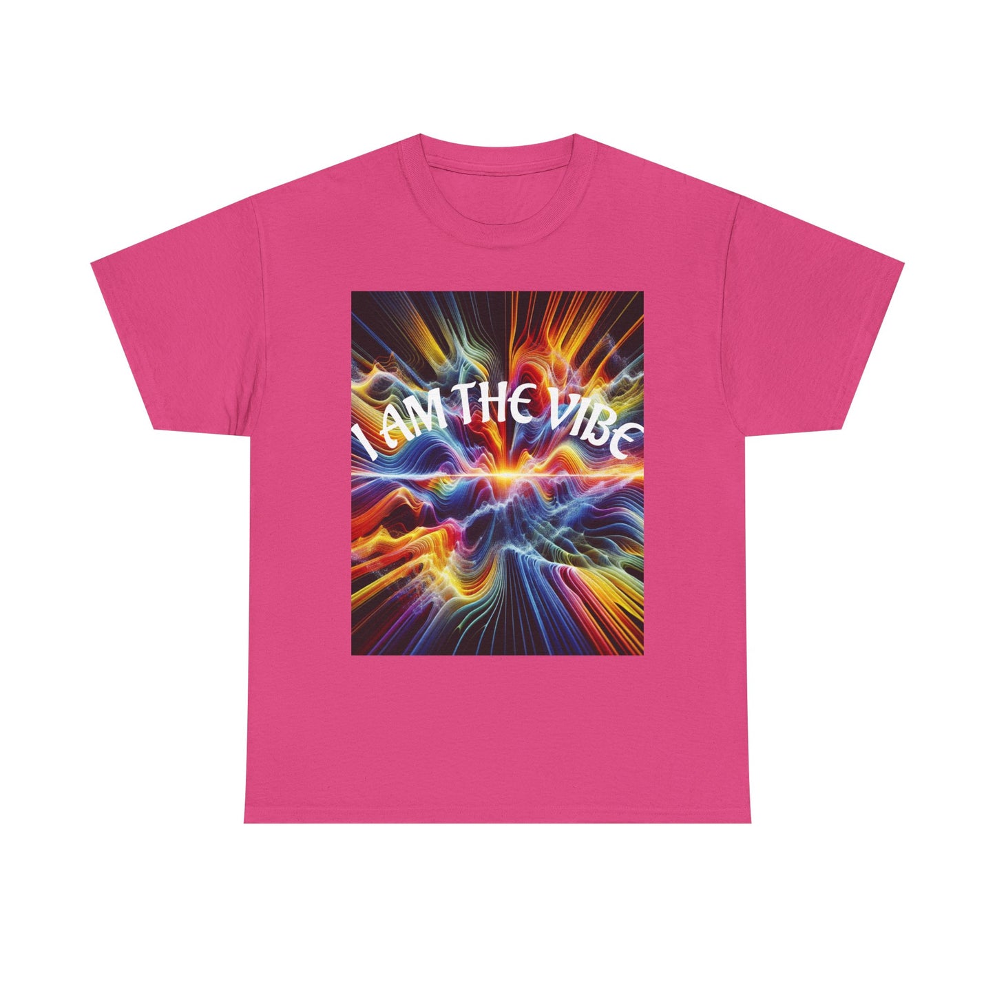 Vibrant Graphic Tee | I Am The Vibe | Unisex Cotton T-Shirt | Trendy Apparel | Gift Idea | Festival Wear | Everyday Style