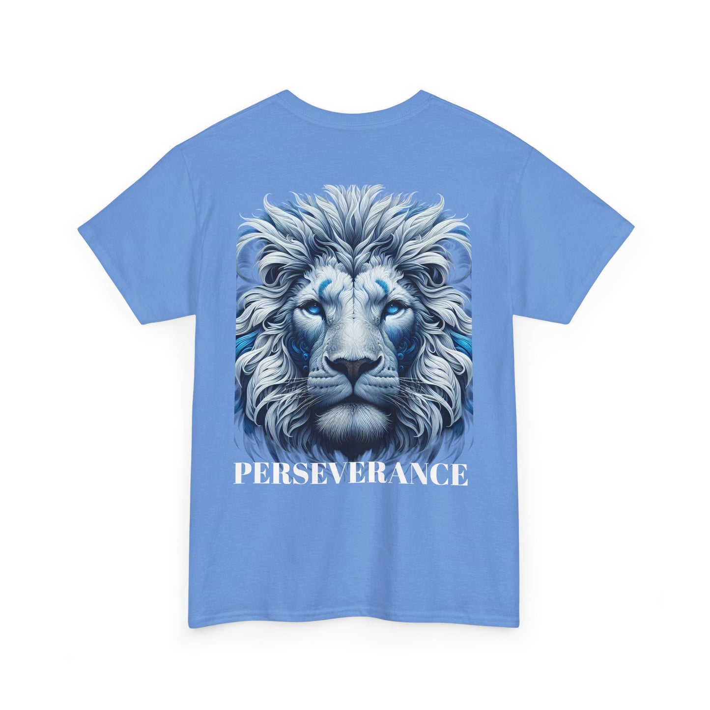 Perserverance FRONT AND BACK - 'Faith must endure' Lion Design
