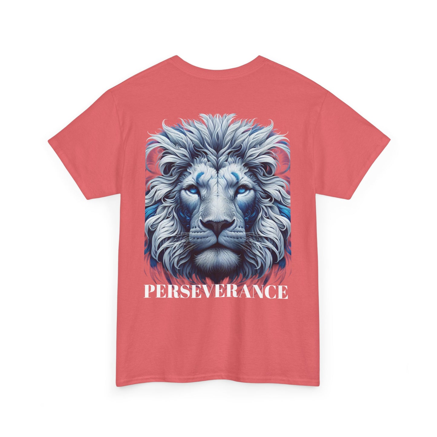 Perserverance FRONT AND BACK - 'Faith must endure' Lion Design