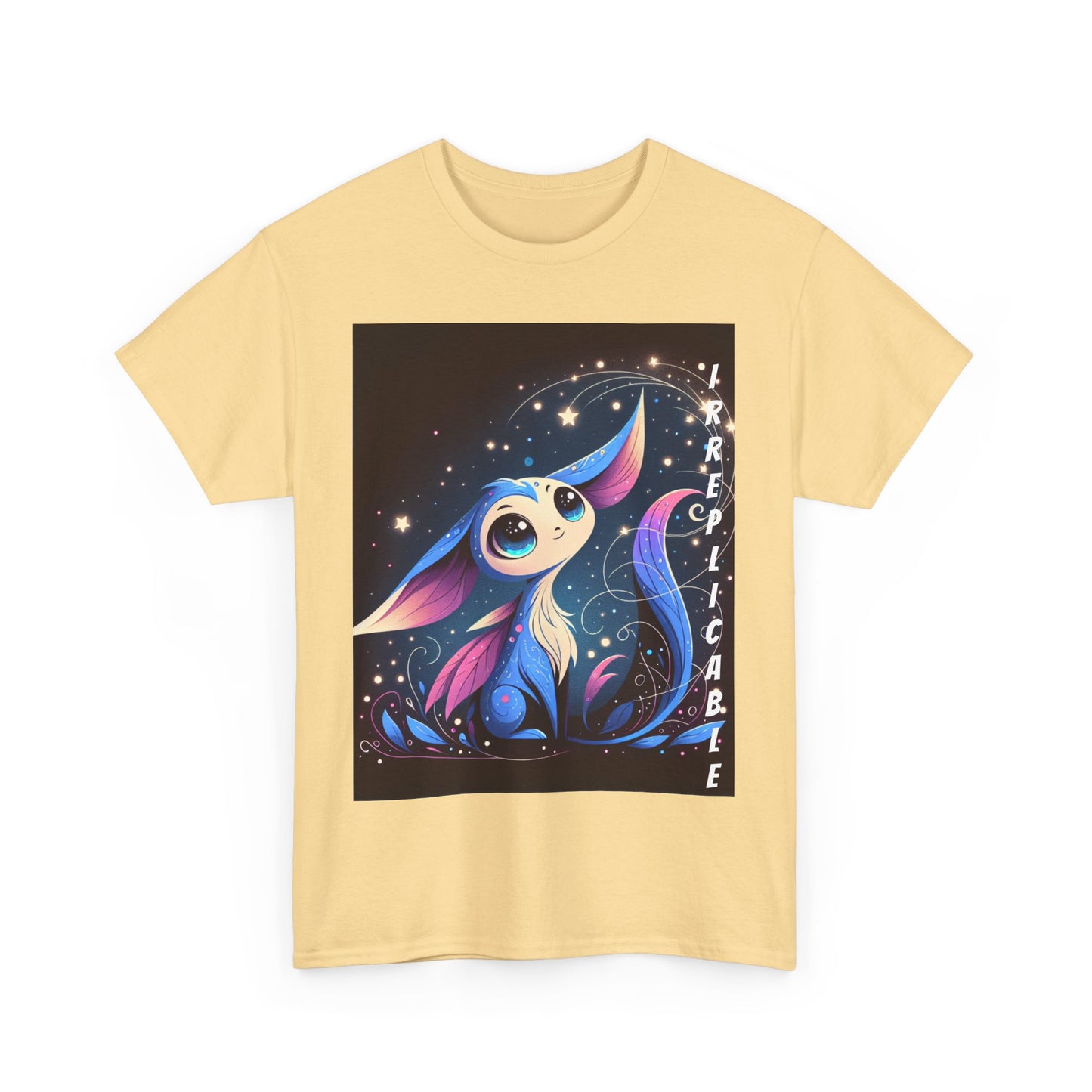 Unisex Heavy Cotton Tee - Irreplicable Starry Fantasy Design