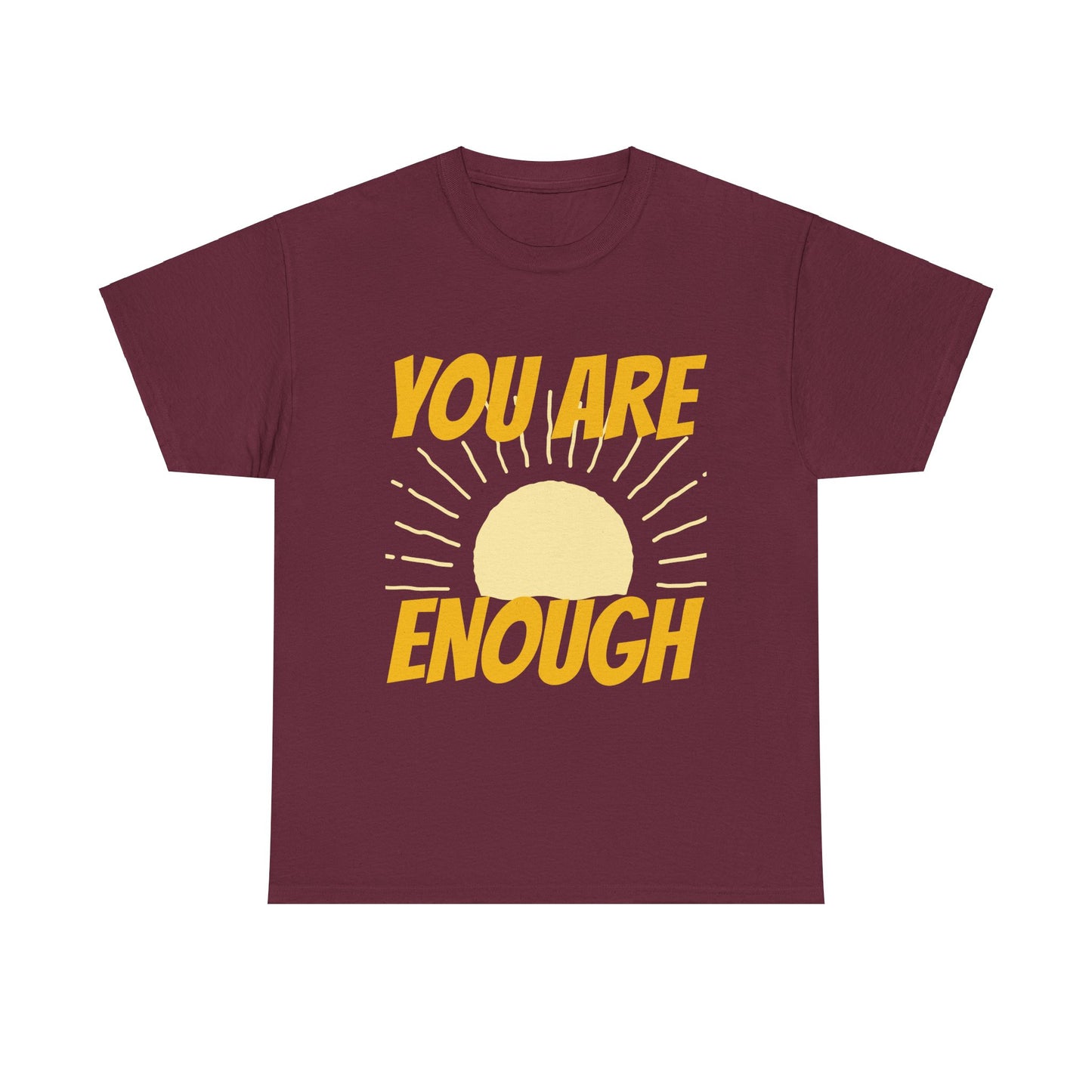 Front and back You are enough