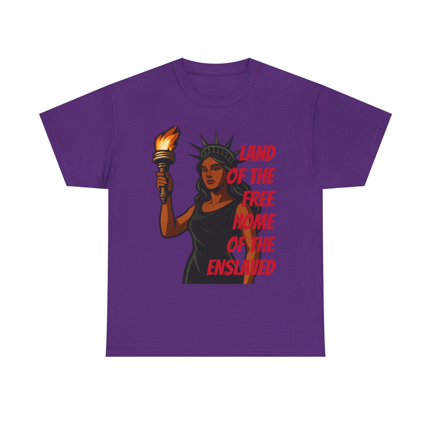 Statue of Liberty Tee, Empowerment Shirt, Unisex Cotton T-Shirt, Inclusive Fashion, Graphic T-Shirt for Freedom Lovers