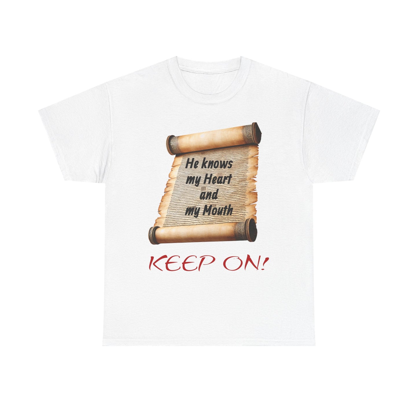 Heartfelt Unisex Tee: Spiritual Affirmation Shirt, Gifts for Him/Her, Motivational Wear, Casual Everyday Clothing, Inspirational Quotes