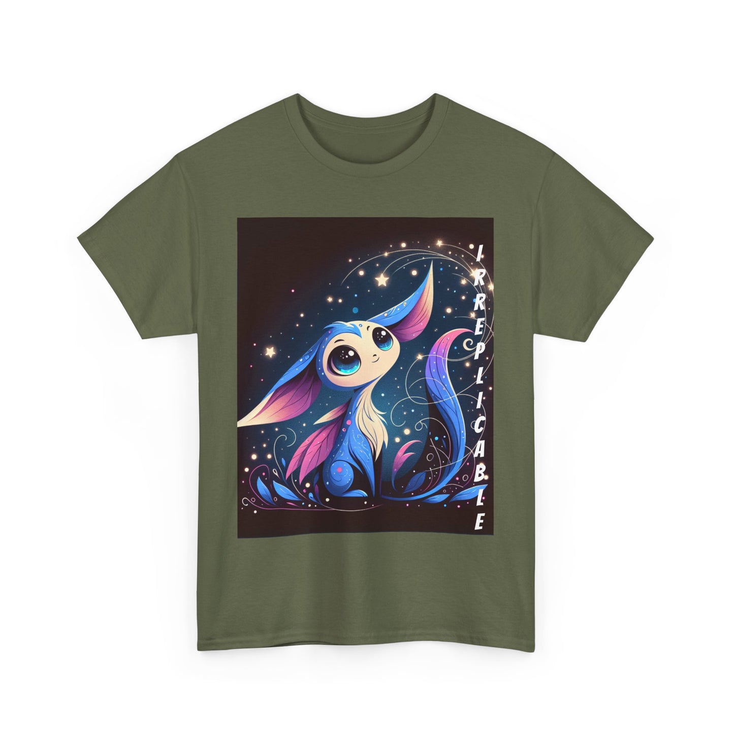 Unisex Heavy Cotton Tee - Irreplicable Starry Fantasy Design