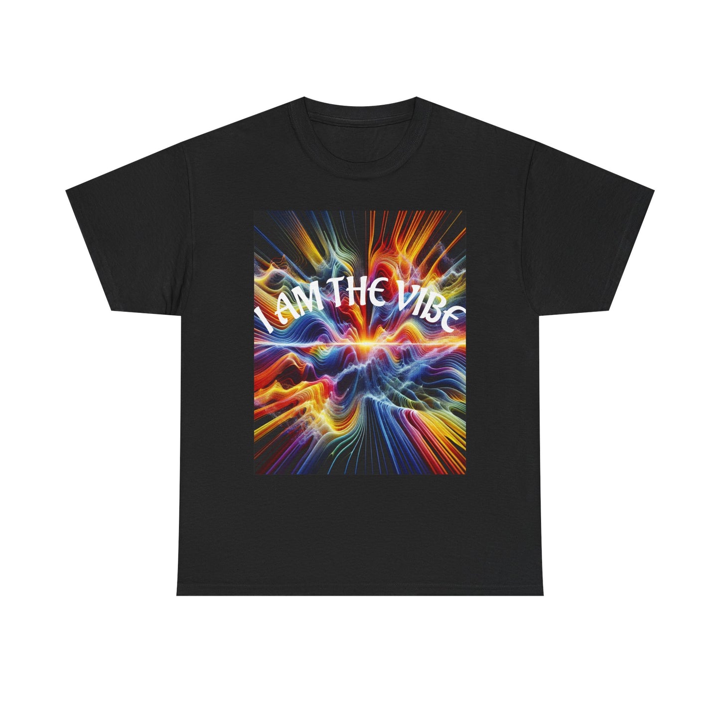 Vibrant Graphic Tee | I Am The Vibe | Unisex Cotton T-Shirt | Trendy Apparel | Gift Idea | Festival Wear | Everyday Style