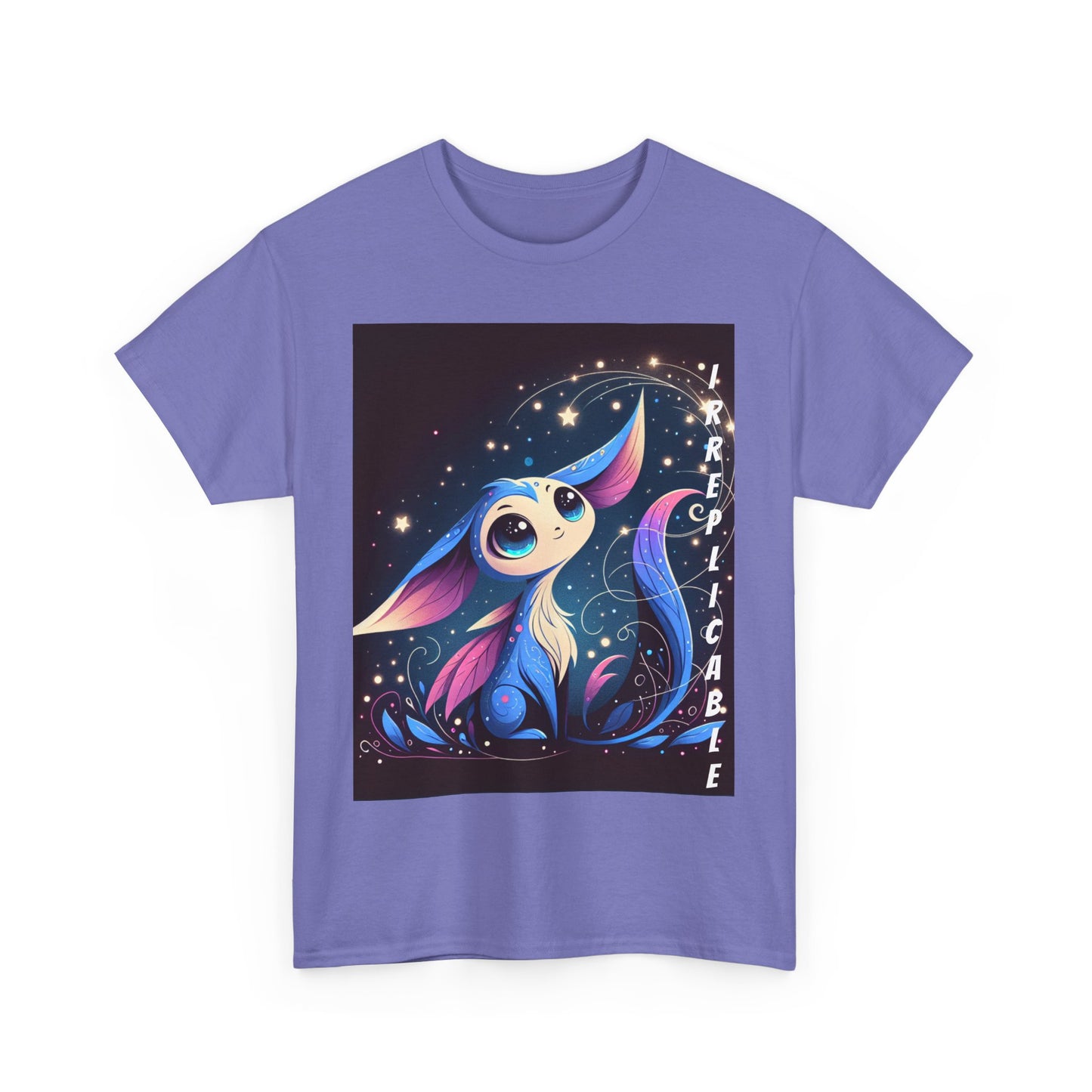 Unisex Heavy Cotton Tee - Irreplicable Starry Fantasy Design