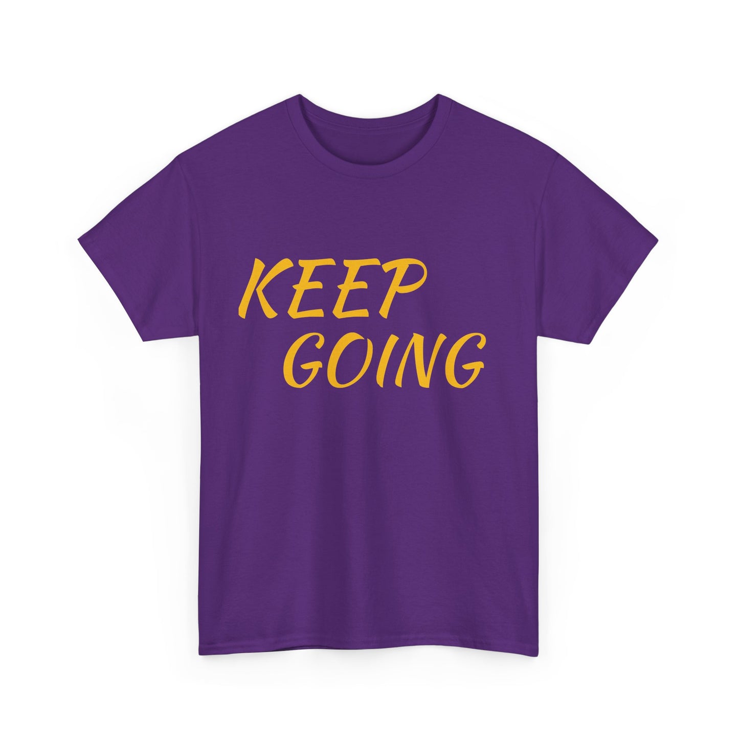 Inspiring Motivational Tee - 'Keep Going' & 'Don't Give Up'