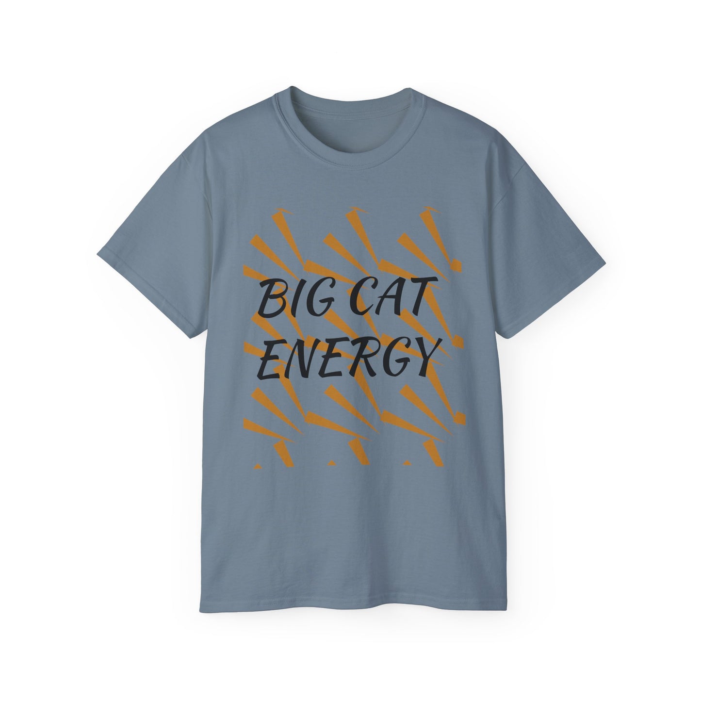Big Cat Energy Unisex Ultra Cotton Tee - Bold Lion Graphic, Fearless Vibe
