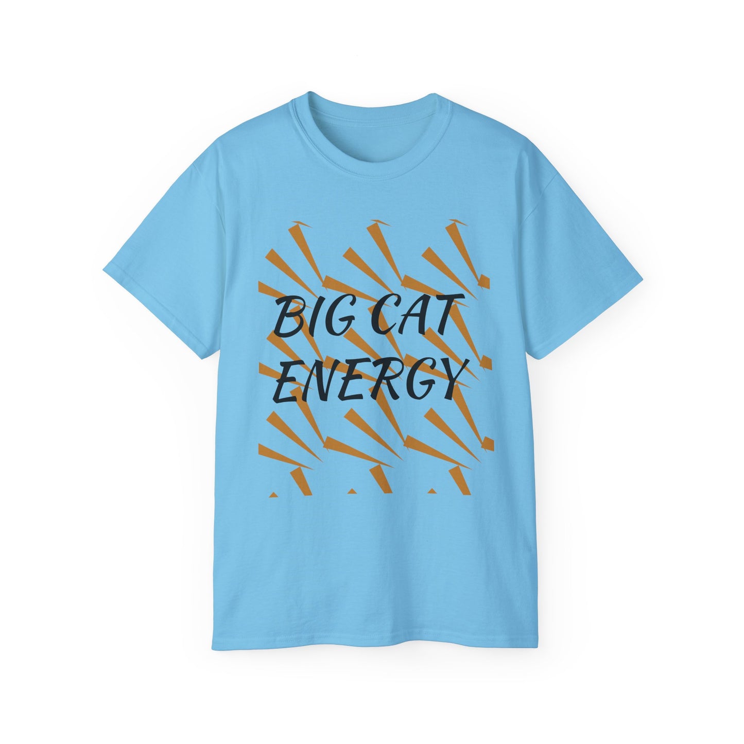 Big Cat Energy Unisex Ultra Cotton Tee - Bold Lion Graphic, Fearless Vibe