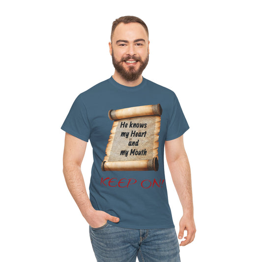Heartfelt Unisex Tee: Spiritual Affirmation Shirt, Gifts for Him/Her, Motivational Wear, Casual Everyday Clothing, Inspirational Quotes