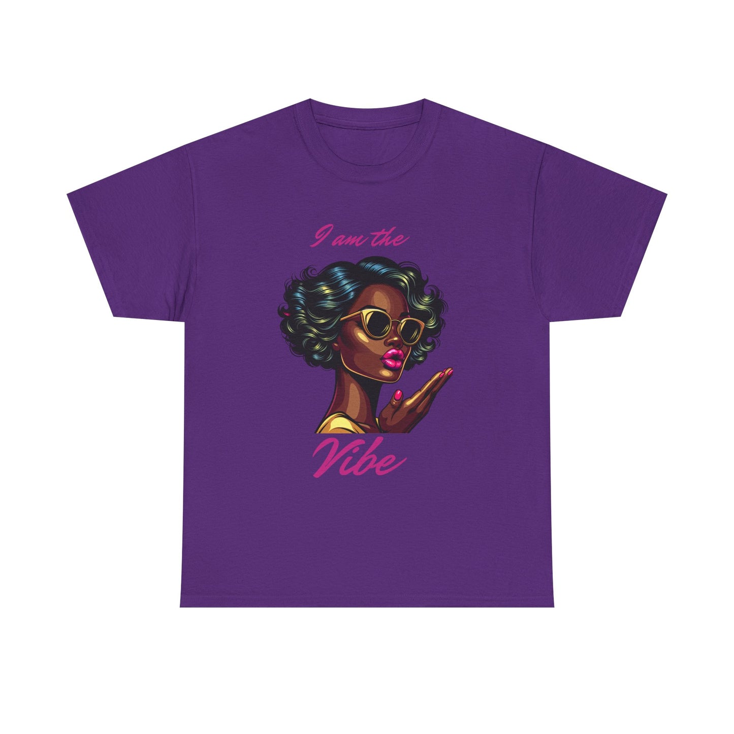 Stylish Graphic Tee, I Am the Vibe T-Shirt, Unisex Casual Top, Gift for Trendy Friends, Summer Outfit Essentials, Fun Statement Shirt