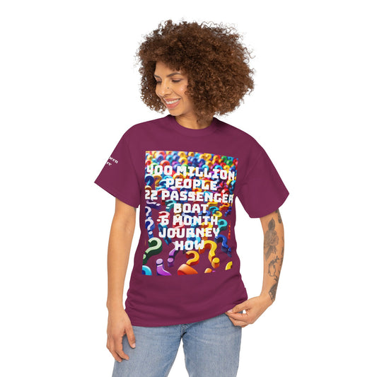 Colorful Question Mark Tee -  Conversation Starter, [...]