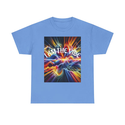 Vibrant Graphic Tee | I Am The Vibe | Unisex Cotton T-Shirt | Trendy Apparel | Gift Idea | Festival Wear | Everyday Style