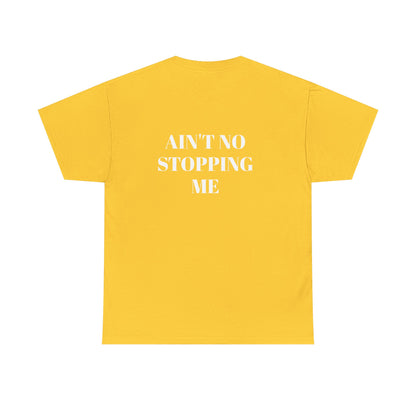 All Gas No Breaks FRONT AND BACK Unisex Heavy Cotton Tee - Motivational Graphic T-Shirt for Car Lovers