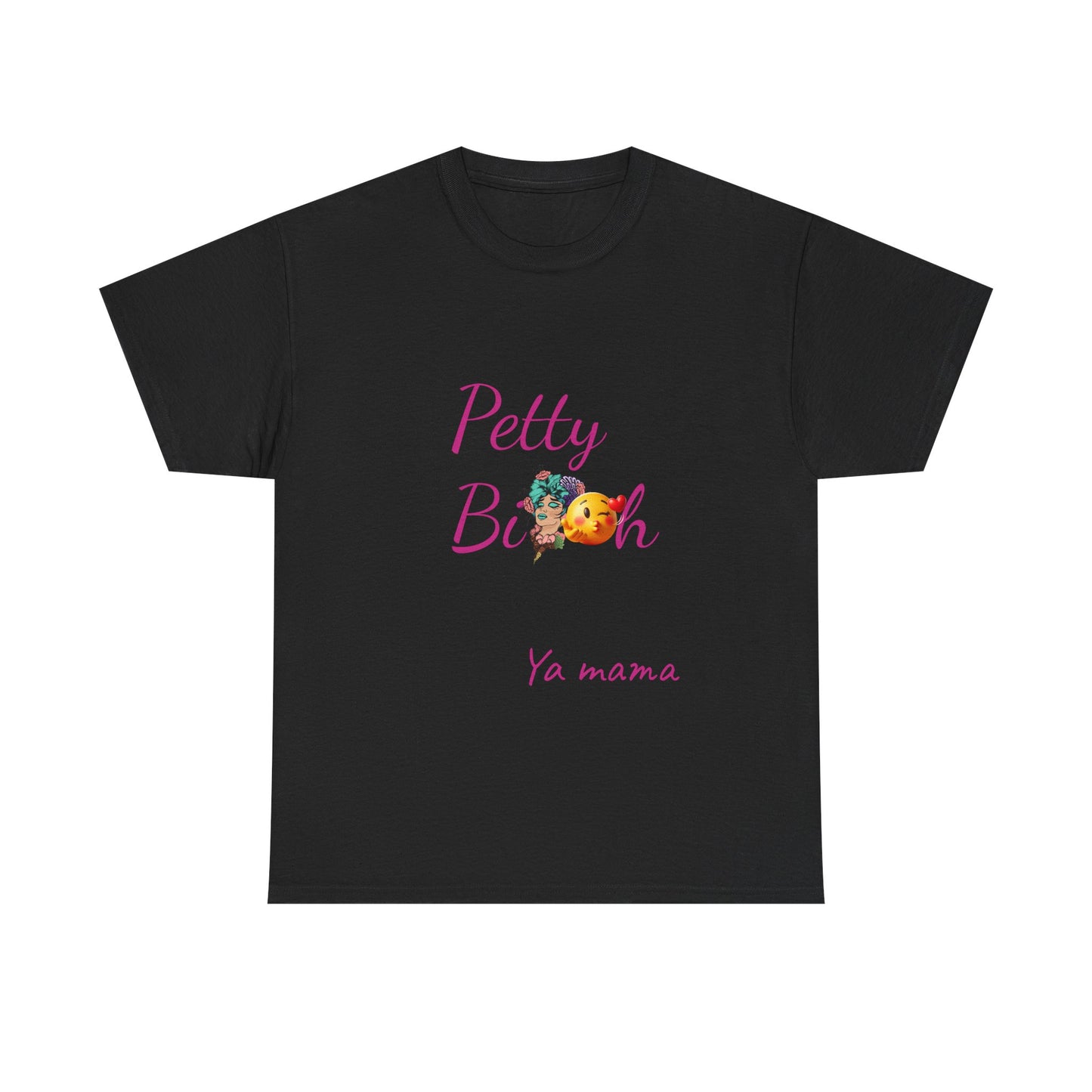 Petty Bi@#h Unisex Heavy Cotton Tee | Fun Summer Vibes, Perfect for Friends, Beach Days, Casual Outings, Gifts