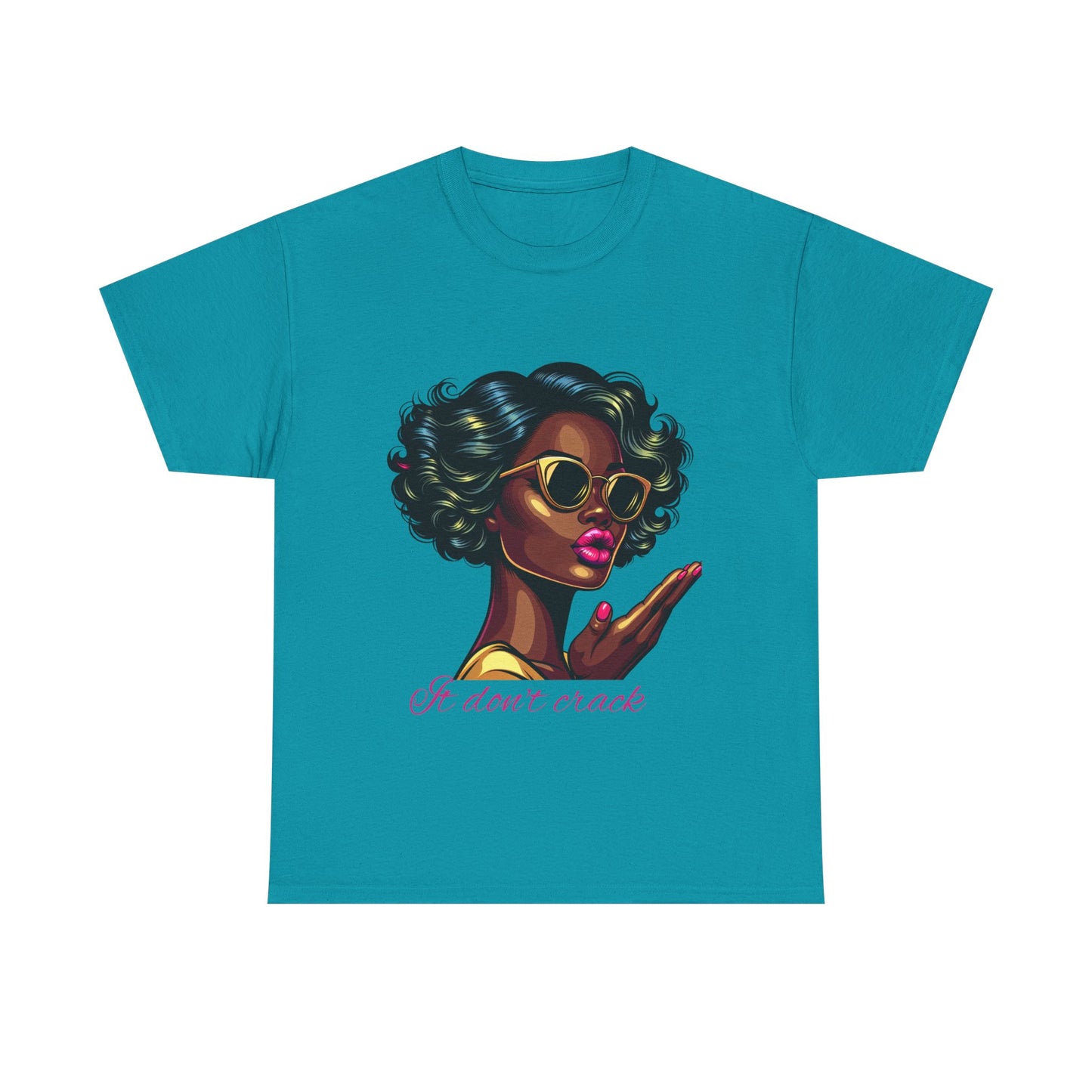 Stylish Afrocentric T-Shirt, It don't crack