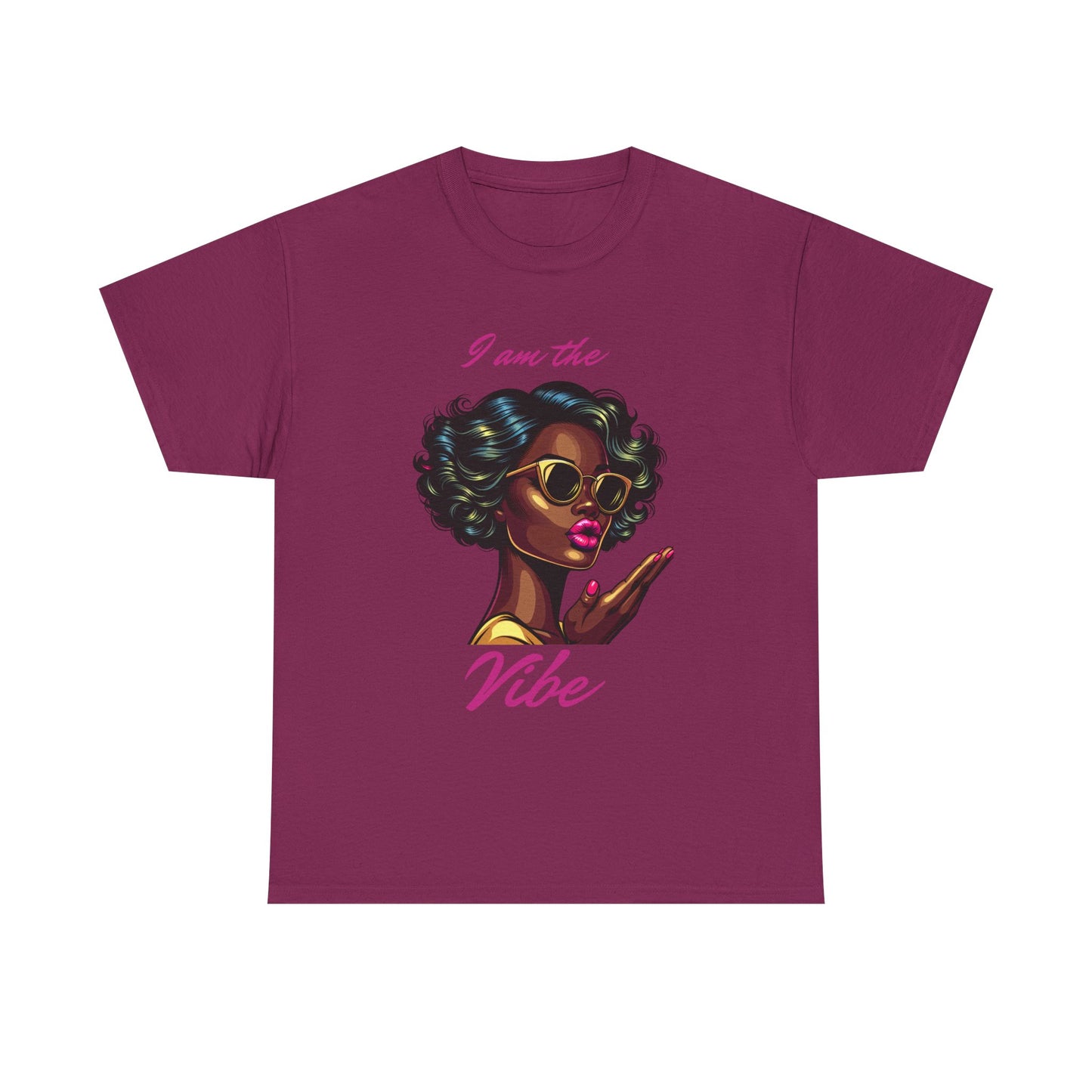Stylish Graphic Tee, I Am the Vibe T-Shirt, Unisex Casual Top, Gift for Trendy Friends, Summer Outfit Essentials, Fun Statement Shirt