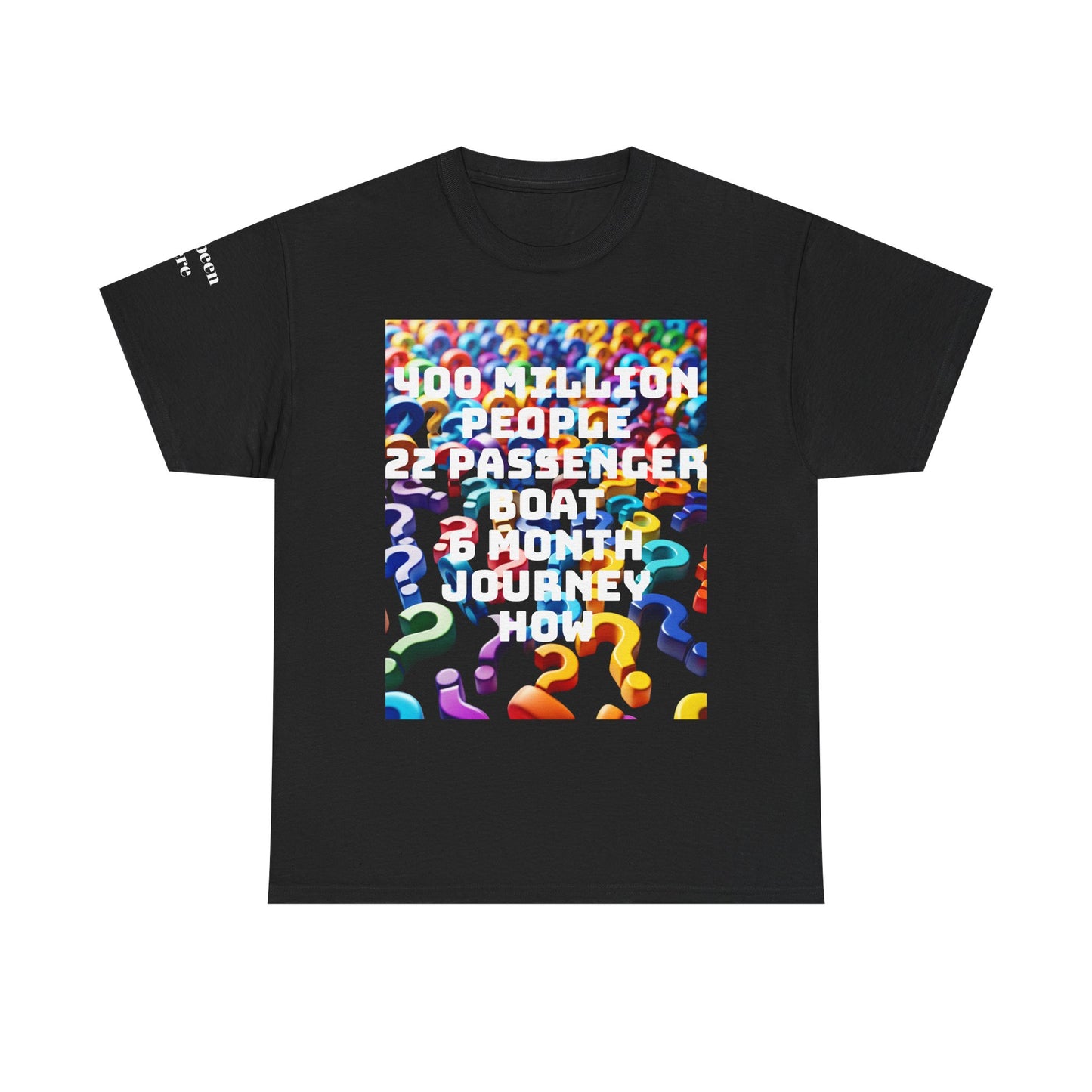 Colorful Question Mark Tee -  Conversation Starter, [...]