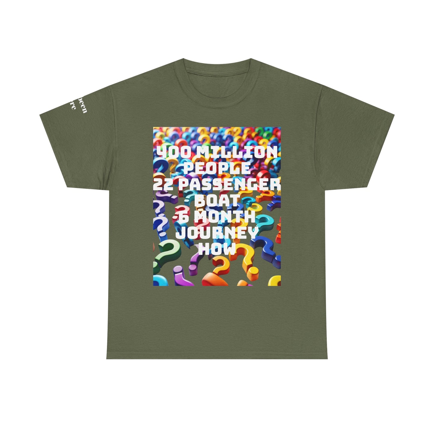 Colorful Question Mark Tee -  Conversation Starter, [...]