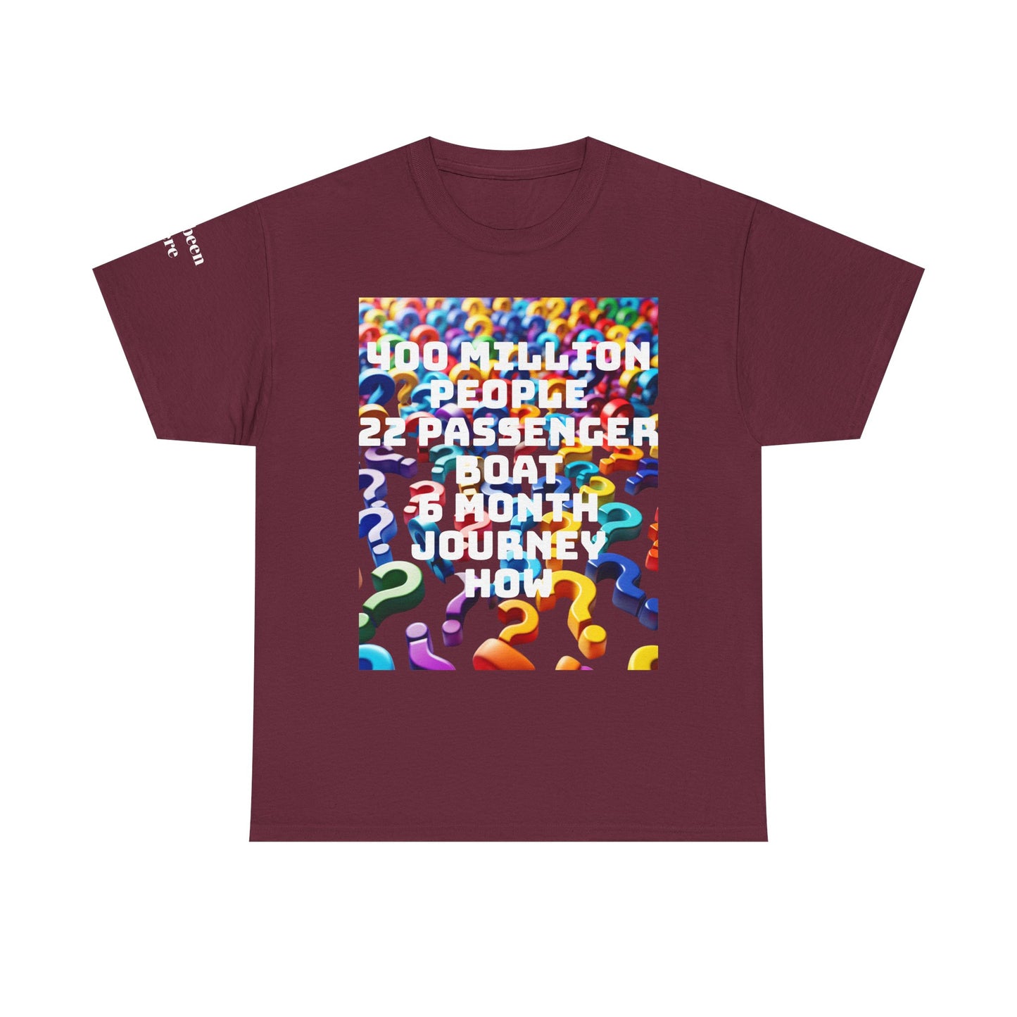 Colorful Question Mark Tee -  Conversation Starter, [...]