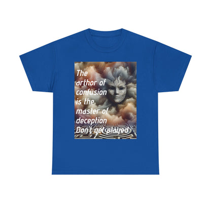 Mystical Quote Tee - Unisex Heavy Cotton Tee for Inspiration, Gift for Friends, Self-Expression, Motivational Apparel, Unique Graphic Shirt