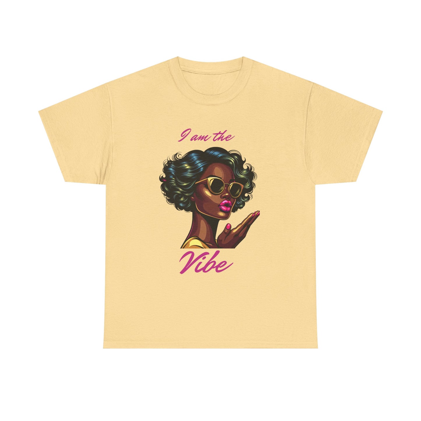 Stylish Graphic Tee, I Am the Vibe T-Shirt, Unisex Casual Top, Gift for Trendy Friends, Summer Outfit Essentials, Fun Statement Shirt