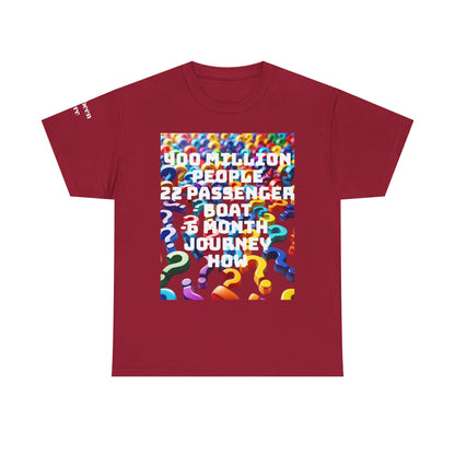 Colorful Question Mark Tee -  Conversation Starter, [...]