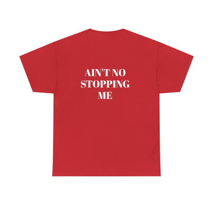 All Gas No Breaks FRONT AND BACK Unisex Heavy Cotton Tee - Motivational Graphic T-Shirt for Car Lovers