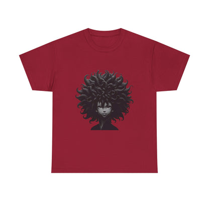 Bold Natural Hair Unisex Tee | Gift for Her, Fashion T-Shirt, Afro Art, Black Culture, Self-Love Tees