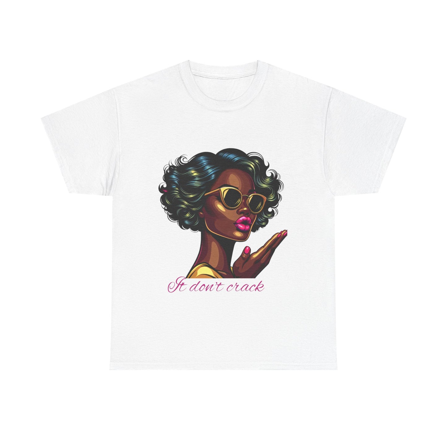 Stylish Afrocentric T-Shirt, It don't crack