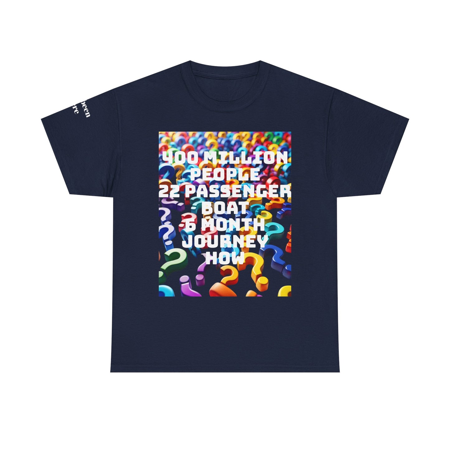 Colorful Question Mark Tee -  Conversation Starter, [...]