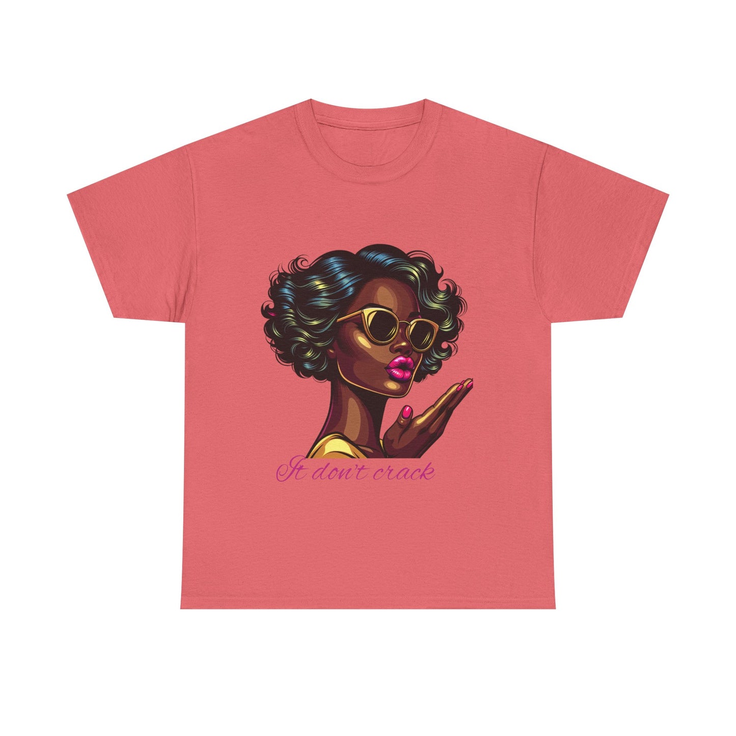 Stylish Afrocentric T-Shirt, It don't crack