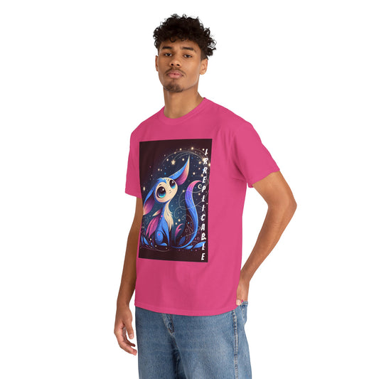 Unisex Heavy Cotton Tee - Irreplicable Starry Fantasy Design
