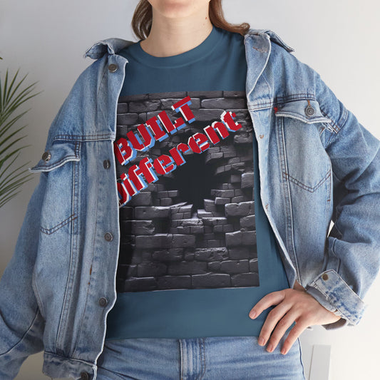 Motivational Graphic Tee - 'Built Like That' Unisex Heavy Cotton Shirt, Casual Wear, Gift for Fitness Enthusiasts, Trendy Outfit, [...]