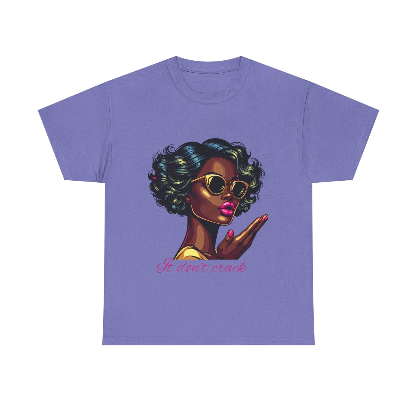 Stylish Afrocentric T-Shirt, It don't crack
