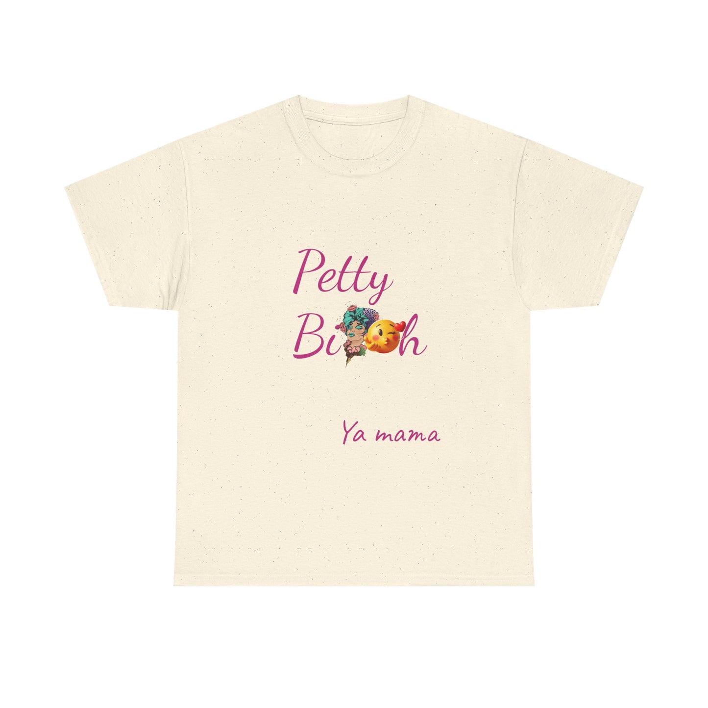 Petty Bi@#h Unisex Heavy Cotton Tee | Fun Summer Vibes, Perfect for Friends, Beach Days, Casual Outings, Gifts