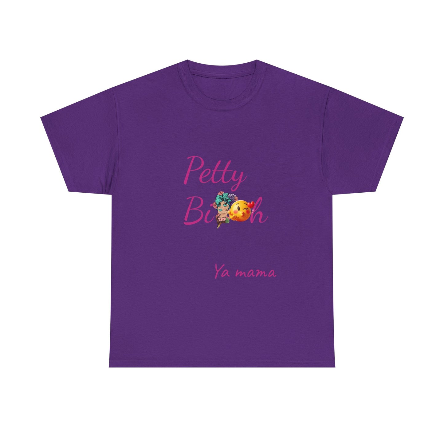 Petty Bi@#h Unisex Heavy Cotton Tee | Fun Summer Vibes, Perfect for Friends, Beach Days, Casual Outings, Gifts
